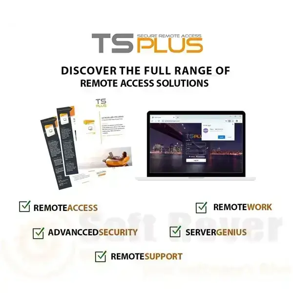 محصولات فناورانه TSplus یک مجموعه نرم افزاری کامل برای Remote Access و دورکاری امن و راحت